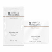 Janssen Peel Off Masks Botanica White Mask - Осветляющая моделирующая маска 10*50г 
