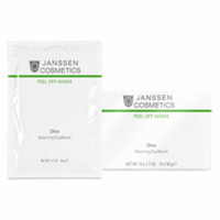 Janssen Peel Off Masks Olive-Hydration - Альгинатная anti-age ультраувлажняющая маска с маслом оливы и экстрактом оливковых листьев 10*30 г Janssen Peel Off Masks Olive-Hydration - Альгинатная anti-age ультраувлажняющая маска с маслом оливы и экстрактом оливковых листьев 10*30 гМаски для лица<br>Смягчает и разглаживает кожу. Масло оливы, богатое необходимыми коже жирными кислотами, восстанавливает оптимальный уровень увлажнения и укрепляет естественный гидролипидный барьер. Экстракт листьев оливы является мощным антиоксидантом, обеспечивает эффективную защиту от негативных внешних воздействий и дарит коже ухоженный и здоровый вид.<br>