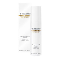 Janssen Opus Belle Anti-Age De-Age & Re-Lift Cream - Anti-Age лифтинг крем (SPF-12) 200 мл Janssen Opus Belle Anti-Age De-Age & Re-Lift Cream - Anti-Age лифтинг крем (SPF-12) 200 млКрема для лица<br>Обогащенный, легкий по консистенции дневной крем, обеспечивающий пролонгированное оптимальное увлажнение кожи в течение всего дня. Высокий защитный фактор крема на 90% препятствует прохождению УФА-лучей. Крем значительно улучшает эластичность, упругость, придает коже сияющий и ухоженный вид. Особенно показан для кожи с признаками усталости.<br>