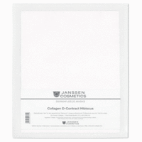 Janssen Dermafleece D-contract Hibiscus - Коллаген с экстрактом гибискуса (белый лист на белом)