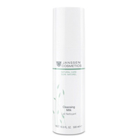 Janssen Organics Cleansing Milk - Нежное молочко для деликатного очищения кожи 500 мл Janssen Organics Cleansing Milk - Нежное молочко для деликатного очищения кожи 500 млСредства для ухода за лицом<br>Нежное очищающее молочко с тонким ароматом деликатно и в то же время тщательно очищает кожу, приносит ощущение абсолютной чистоты и сохраняет естественную защиту кожи. Питательные масла и сок алоэ вера смягчают, освежают и увлажняют кожу уже на этапе очищения.Применение: Нанесите Cleansing Milk на кожу лица, слегка помассируйте и смойте большим количеством воды.В салоне применять согласно регламенту ухода.Активные компоненты: Масло кокоса, сок алоэ вера* и масло оливы*.* Выращено на экологически чистых плантациях.Объем: 500 мл<br>