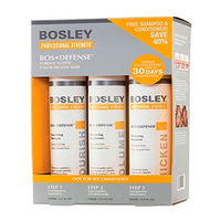 Bosley Воs Defense Starter Pack for Fine Color-Treated Hair - Система для нормальных/тонких окрашенн