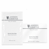 Janssen Peel Off Masks Spirulina Green Mask - Зеленая моделирующая маска со спирулиной 10*30г