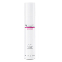 Janssen Sensitive Skin Complex - Восстанавливающий концентрат для чувствительной кожи 50 мл Janssen Sensitive Skin Complex - Восстанавливающий концентрат для чувствительной кожи 50 млКонцентраты для лица<br>Sensitive Skin Complex активно воздействует на все слои эпидермиса, укрепляя барьерные функции кожи. Улучшает сопротивляемость кожи внешним воздействиям. После применения на протяжении 4-х недель чувствительность кожи снижается на 49%*. Высокоэффективный концентрат предотвращает раздражение, интенсивно увлажняет, наделяет кожу матовым шелковистым сиянием.Применение: Наносите на чистую кожу утром и вечером, а поверх – Soothing Face Lotion или Calming Sensitive Cream. В салоне применять согласно регламенту процедуры.Активные компоненты: Комплекс Skin defense, оргазол, гиалуроновая кислота с короткой и длинной цепью, бисаболол.Объем: 50 мл<br>