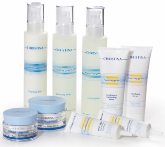 Препараты Christina Fluoroxygen +C для осветления и омоложения кожи в интернет-магазине MAROSHKA