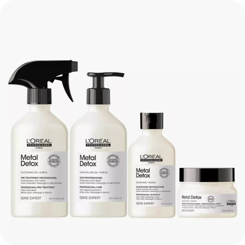 Serie Expert Metal Detox - Инновационный уход для окрашенных волос