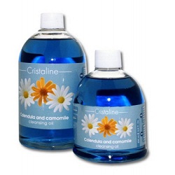Cristaline Cleansing Oil Calendula and camomile - Масло очищающее после депиляции 500 мл