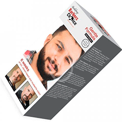 Godefroy Barbers Choice Dark Brown - Краска в капсулах для бороды набор (темно-коричневая)	