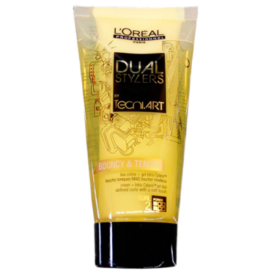 L'Oreal Professionnel Tecni. Art Dual Stylers Bouncy and Tender - Крем-гель для создания локонов вьющихся волос 150 мл