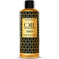 Matrix Oil Wonders Shampoo - Легкий шампунь с микро-каплями Марокканского арганового масла 300 мл