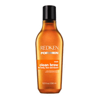Redken For Men Clean Brew Body Wash - Очищающий гель для тела, лица и бороды 250 мл