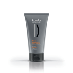 Londa  Styling Men Liquefy It - Гель-блеск с эффектом мокрых волос сильной фиксации 150 мл