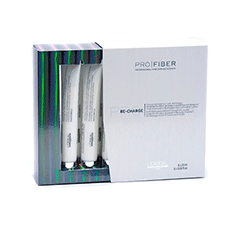 L`oreal Professionnel Pro Fiber Re-Charge - Комплекс для реактивации длительного восстановления волос и пролонгации салонной процедуры 6 x 20 мл	