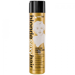 Sexy Hair Blonde Sulfate-Free Bombshell Blonde Shampoo - Шампунь для сохранения цвета без сульфатов 300 мл 