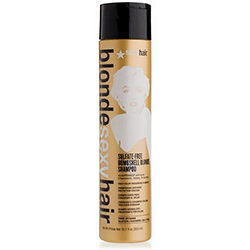Sexy Hair Blonde Sulfate-free Вright Вlonde Shampoo - Шампунь для придания холодного оттенка светлым волосам без сульфатов 300 мл