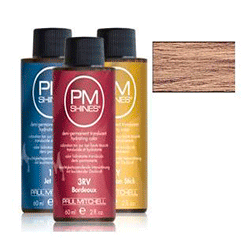 Paul Mitchell Shines Pink Champagne - Краска для мягкого тонирования 9RB розовое шампанское 60 мл