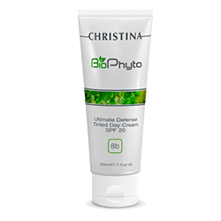 Christina Bio Phyto Ultimate Defense Tinted Day Cream SPF 20 - Дневной крем «Абсолютная защита» SPF 20 с тоном (шаг 8b) 250 мл
