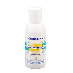 Christina FluorOxygen +C Exfoliator - Омолаживающий и осветляющий эксфолиатор (шаг 3) 150 мл