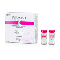 Kerastase Fusio-Dose Concentre Pixelist - Средство для придания блеска окрашенным волосам 10*12 мл