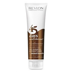 Revlon Professional Shampoo and Conditioner Sensual Brunettes - Шампунь-кондиционер для шоколадных оттенков 275 мл