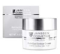 Janssen Cosmetics Demanding Skin Rich Eye Contour Cream - Питательный крем для кожи вокруг глаз 15 мл