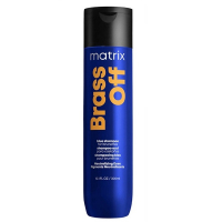 Matrix Total Results Color Obsessed Brass Off - Шампунь для нейтрализации желтизны у блондинок 5-8 уровней тона 300 мл