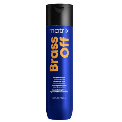 Matrix Total Results Color Obsessed Brass Off - Шампунь для нейтрализации желтизны у блондинок 5-8 уровней тона 300 мл