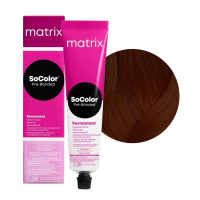 Matrix SoColor Pre-Bonded - Крем-краска для волос с бондером 6BR темный блондин коричнево-красный 90 мл