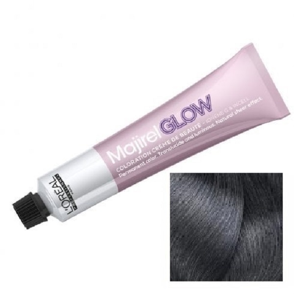 L'Oreal Professionnel Majirel Glow Dark Base - Полупрозрачный перманентный краситель 11 (для темных баз) Графитово-пепельный 50 мл