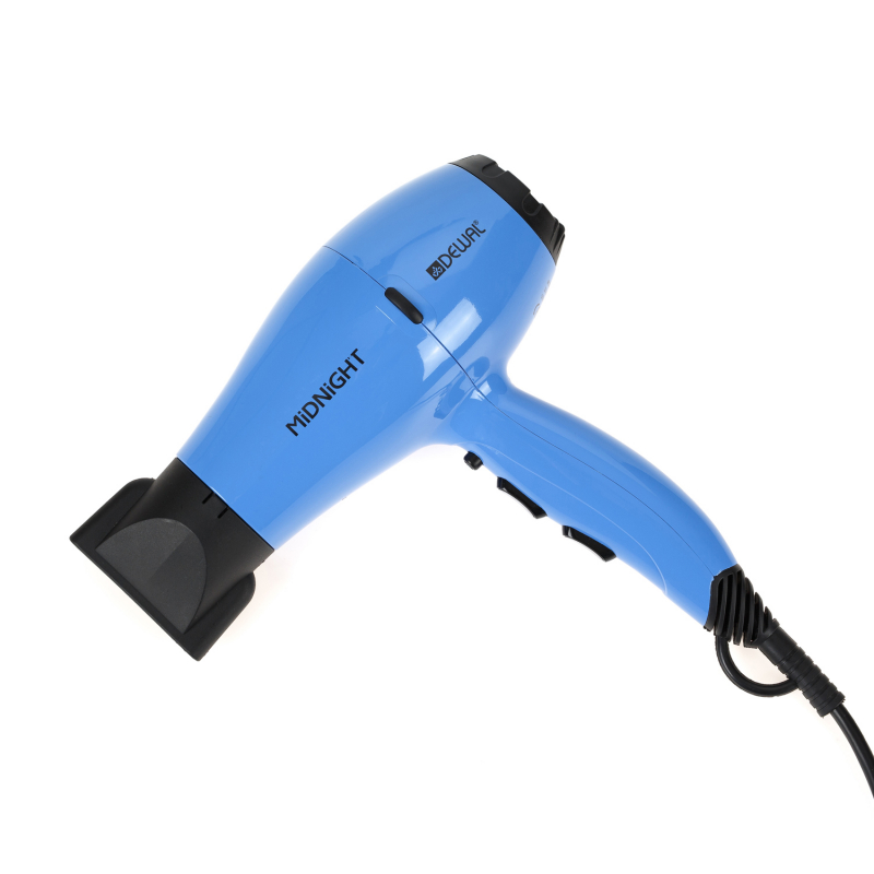 Dewal Midnight 03-107 Blue - Профессиональный фен 2000 вт, синий
