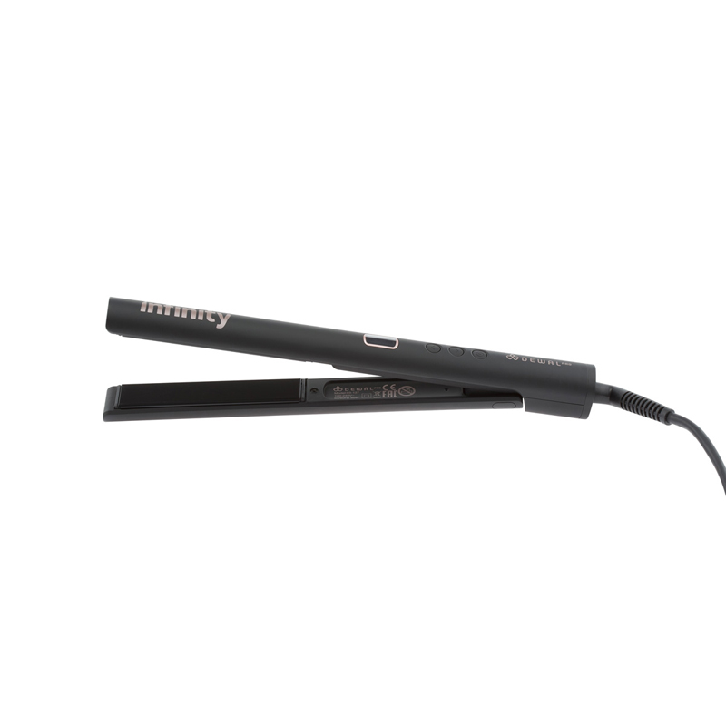 Dewal Infinity 03-127 - Щипцы-выпрямители с терморегулятором, 23*110 мм, керамико-турмалиновое покрытие, 50 вт