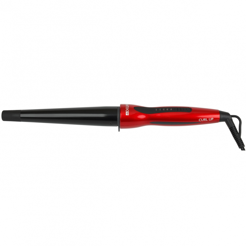 Dewal Curl Up 03-1932R - Плойка для волос конусная, титан-турмалин с терморегулятором, 19-32 мм, 60 вт