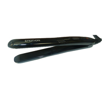 Dewal Emotion 03-401 Black - Щипцы для волос 25*90 мм с терморегулятором, керамико-турмалиновое покрытие, черные, 39 вт