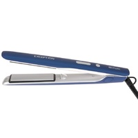 Dewal Exception 03-405 Blue - Щипцы для выпрямления волос 23*87 мм с терморегулятором, титан-турмалиновое покрытие, синий, 40 вт