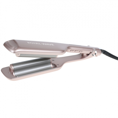 Dewal Royal Wave 03-406 - Плойка для волос двойная волна, керамика-турмалин с терморегулятором, 75 вт