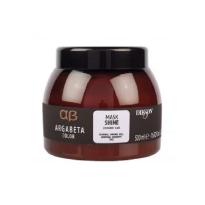 Dikson Argabeta AB19 Shine Color Mask - Маска для окрашенных волос с маслами черной смородины, виноградных косточек и сладкого миндаля 500 мл