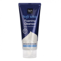 Farmstay Soft Whip Foaming Cleanser - Пенка для умывания с гиалуроновой кислотой 180 мл