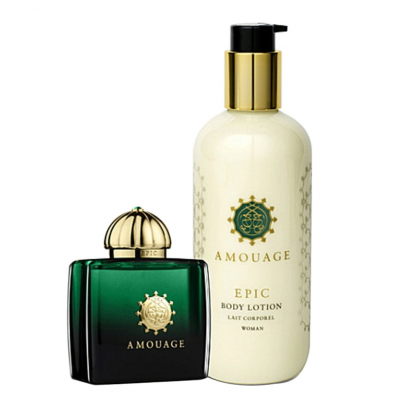 Amouage Epic For Women - Набор (парфюмерная вода 100 мл + лосьон для тела 250 мл