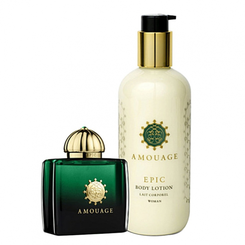 Amouage Epic For Women - Набор (парфюмерная вода 100 мл + лосьон для тела 250 мл