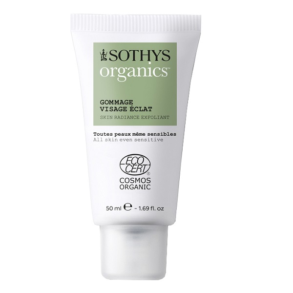 Sothys Organics Radiant Face Scrub - Скраб для лица придающий естественное сияние 50 мл