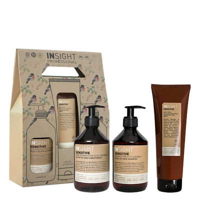 Insight Sensitive - Подарочный набор для волос (шампунь 400мл + кондиционер 400мл + маска 250мл)