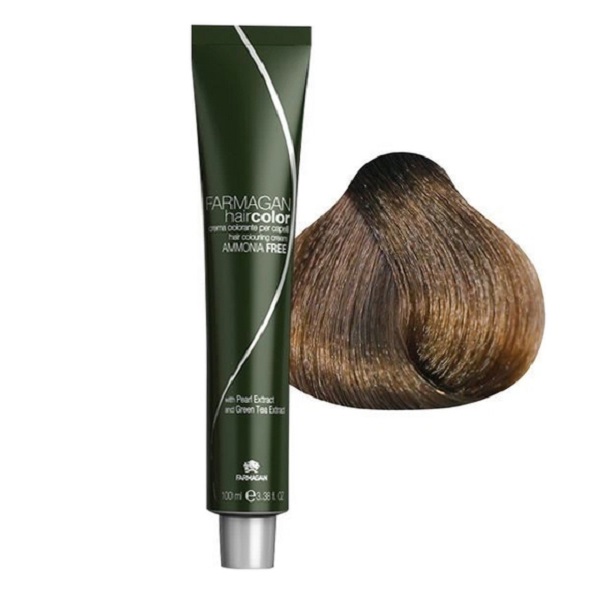 Farmagan Hair Color Ammonia Free - Безаммиачная краска для волос 7 блонд 100 мл