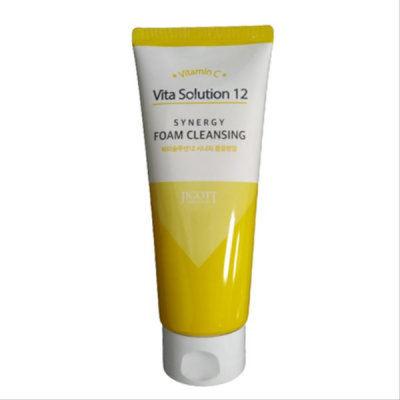 Jigott Vita Solution 12 Synergy Foam Cleansing - Пенка для умывания 180 мл