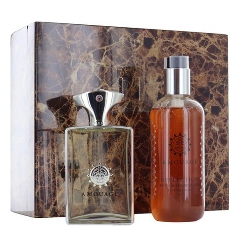 Amouage Reflection For Men - Набор (парфюмерная вода 100 мл + гель для душа 300 мл)