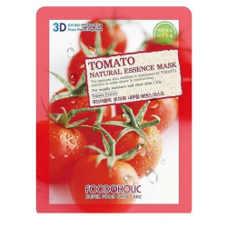 Foodaholic 3D Tomato Natural Essence Mask - Тканевая маска с экстрактом томата 23 гр