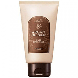 Skinfood Argan Oil Silk Plus Hair Maskpack - Маска для волос с маслом арганы и аминокислотами шелка 200 г