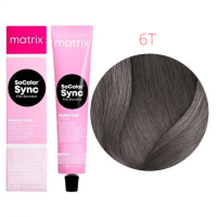 Matrix Color Sync Pre-Bonded - Краска для волос 6T темный блондин титановый 90 мл