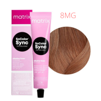 Matrix Color Sync Pre-Bonded - Краска для волос 8MG блондин светлый мокка золотистый 90 мл