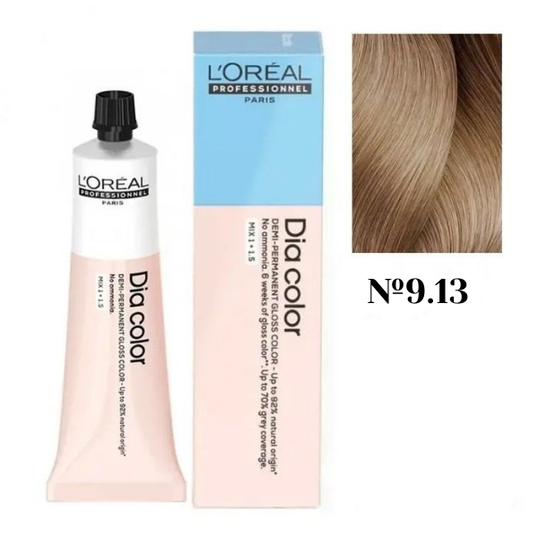 L'Oreal Professionel Dia Color 9.13 - Краситель-блеск демиперманентный 60 мл