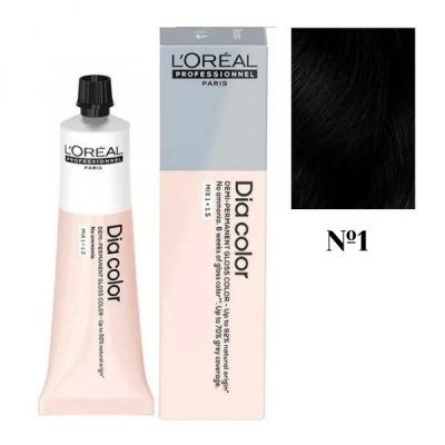 L'Oreal Professionel Dia Color 1 - Краситель-блеск демиперманентный 60 мл